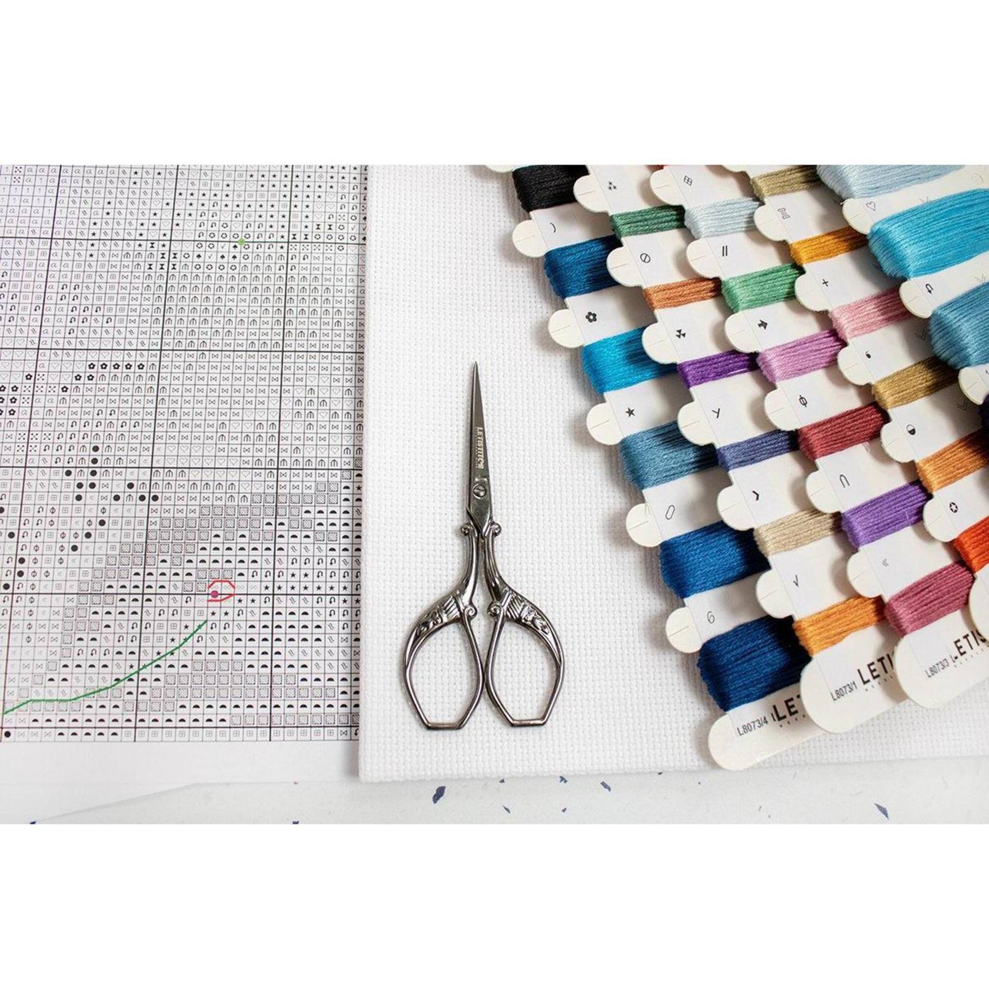 LetiStitch Underwater Ballet Counted Cross Stitch Kit